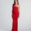 Ana Formal Rhinestone Cowl Back Long Dress