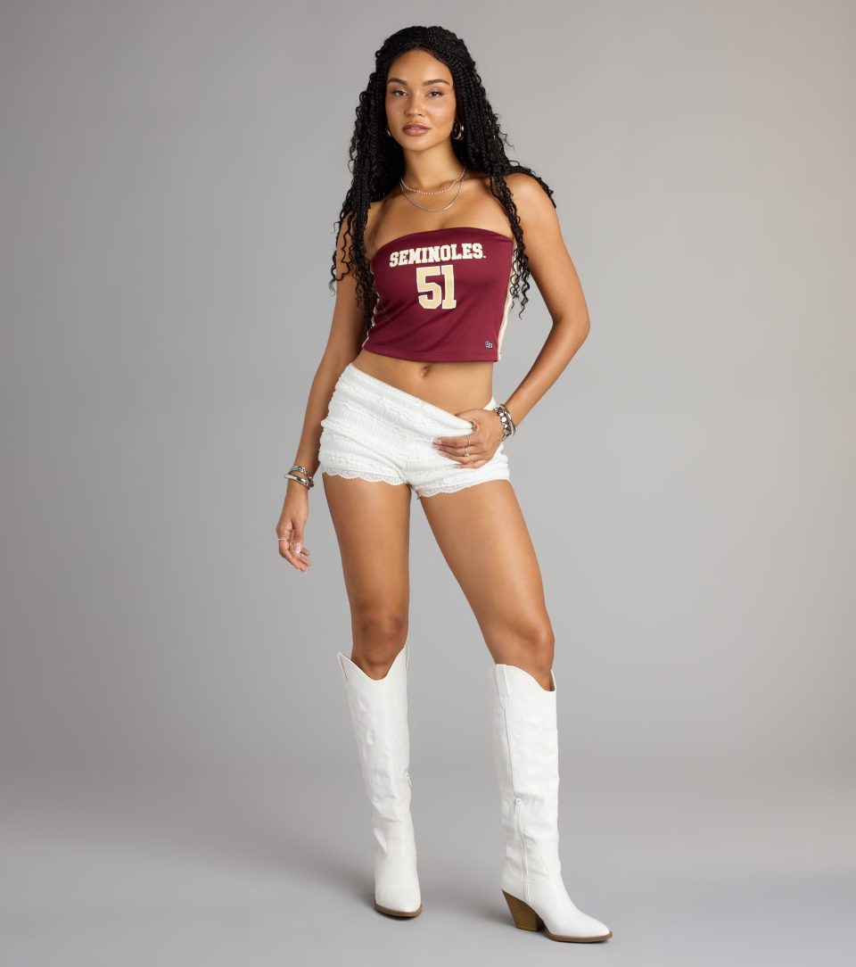 Score To Style Florida State® Jersey Tube Top