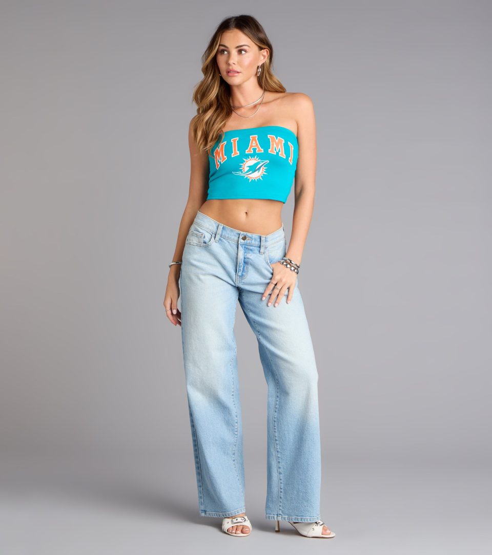 Ultra Game NFL Miami Dolphins Tube Top