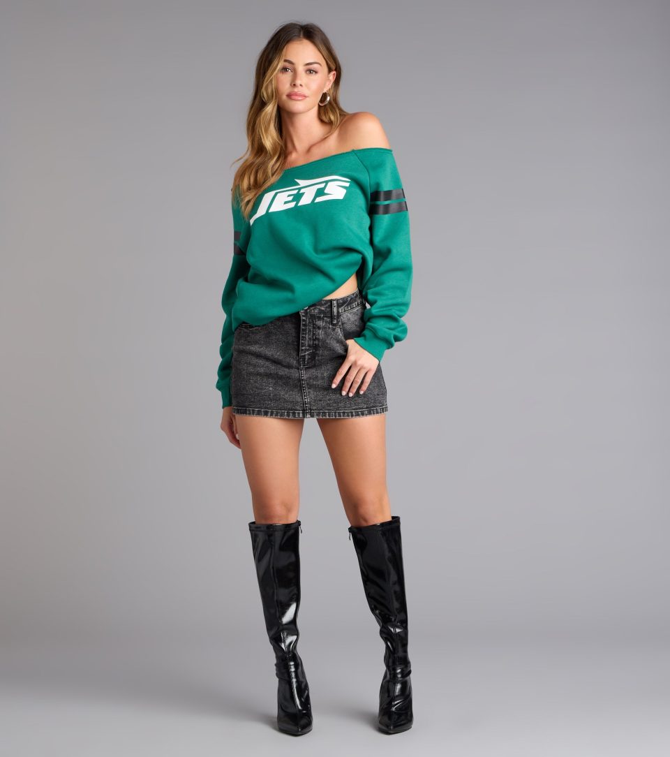 Ultra Game NFL New York Jets Pull-Over Top