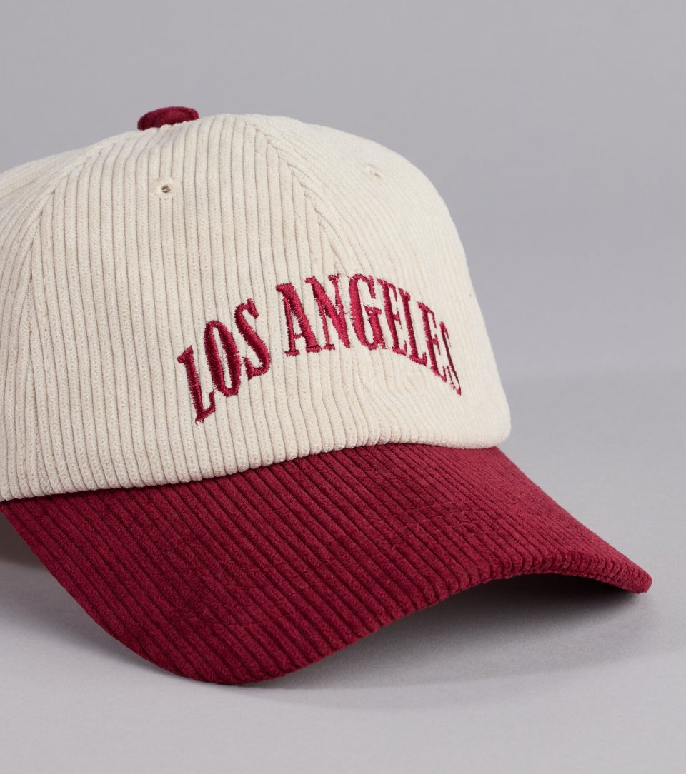 LA Vibes Corduroy Baseball Cap