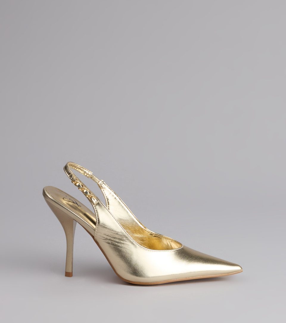 After Hours Patent Slingback Heels